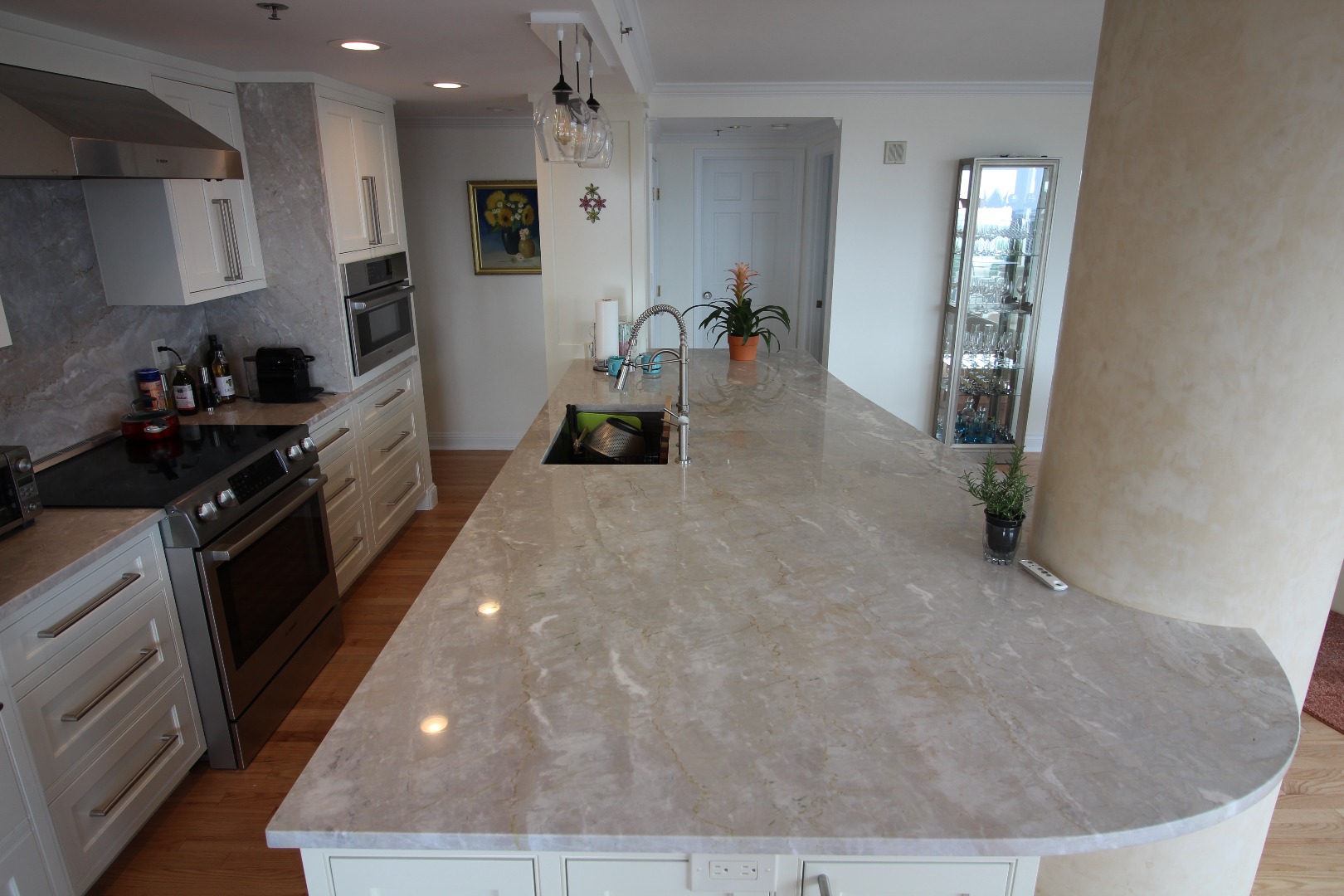 Contemporary Kitchen Remodel in Cambridge, MA by QualityBuilt Construction project photo 10